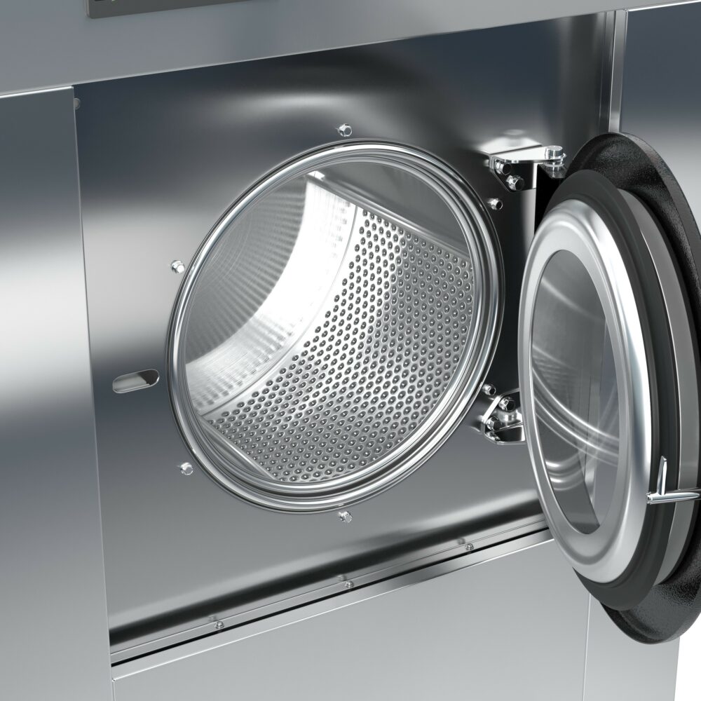 Стирально-отжимная машина Вязьма ВО-20П (нерж) - Фото №2