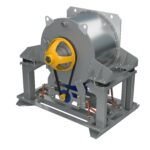 Стирально-отжимная машина с наклонным барабаном для стирки и отжима грязезащитных резиновых ворсовых ковров ВО-100БН Миниатюра Фото №6